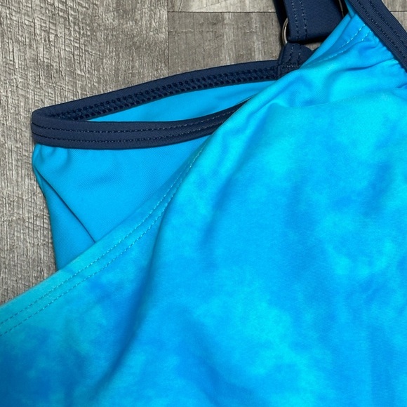 Women’s Free Country Small Tankini Padded Cup Swim Swimwear Tank Top Blouson NWT - Picture 6 of 11